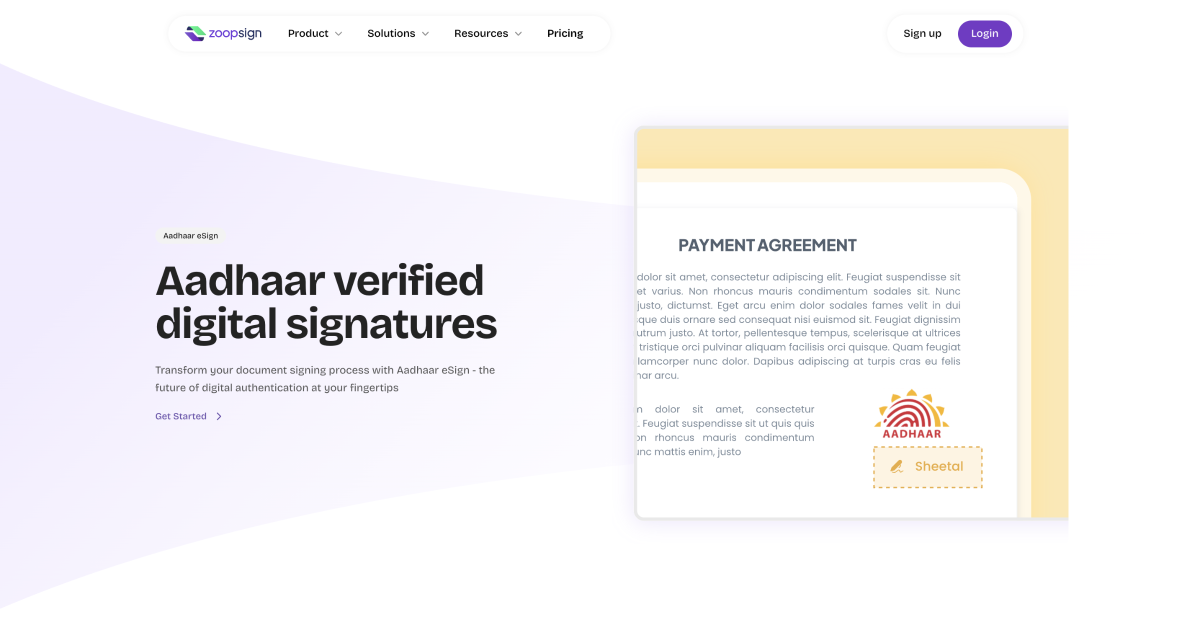 What Is Aadhaar eSign? How It Works and Why Businesses Use It — photo 1